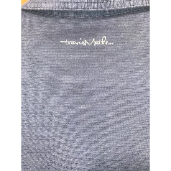 Travis Mathew Golf Polo Shirt Size Small Blue Short Sleeve Lightweight - Picture 3 of 7